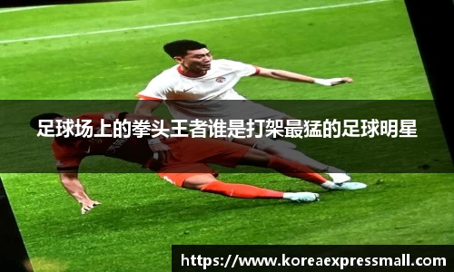 足球场上的拳头王者谁是打架最猛的足球明星